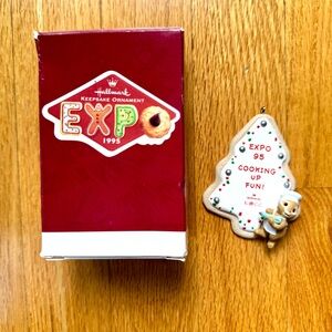 Hallmark Keepsake Ornament - Expo 1995 Festive Cookie Tree